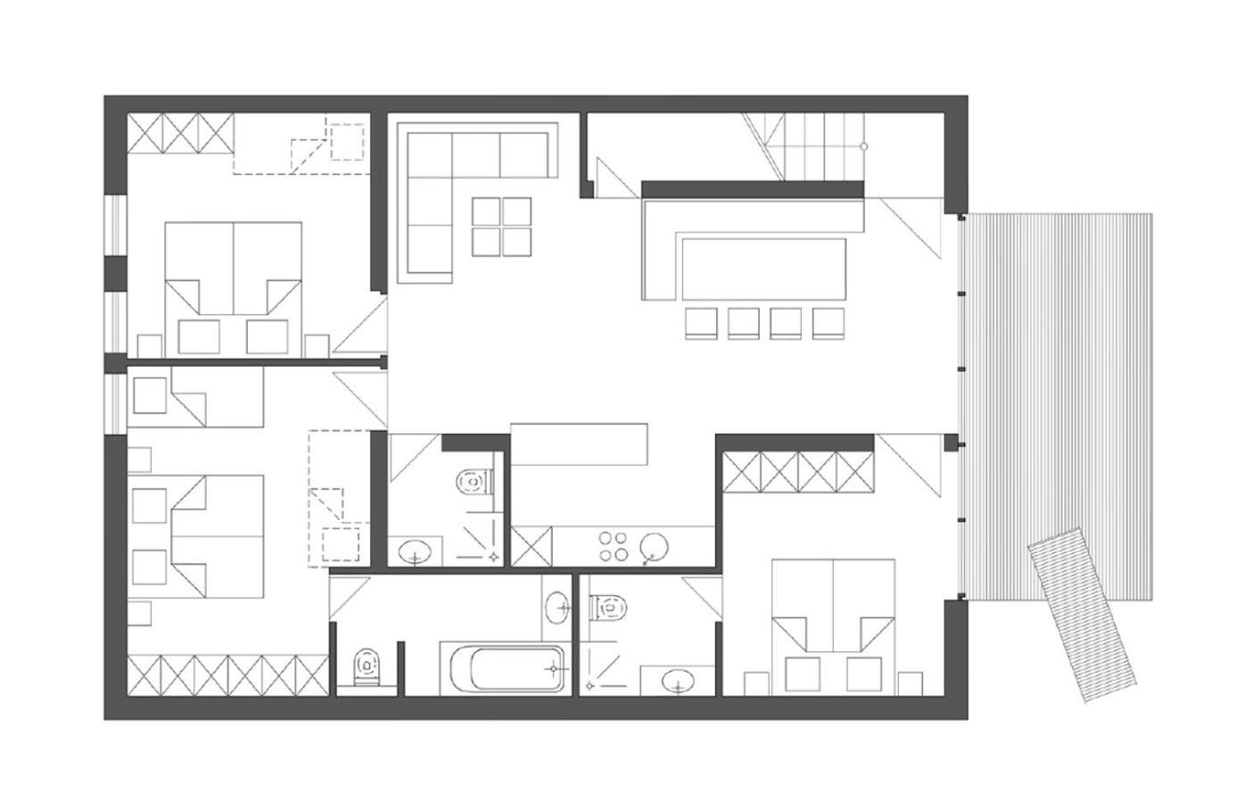 Abitare Chalets Obergurgl Kamer foto